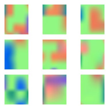 Fütüristik sanat eserleri.