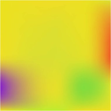 Çeşitli kombinasyonlardan parlak bulanık grafikler.