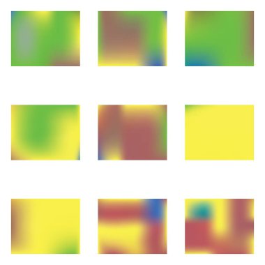 Elektronik cihazlar için renkli çekici arka plan.