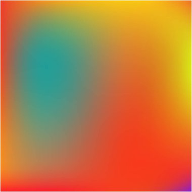 Degrade Mesh farklı renklerde boyanmış.