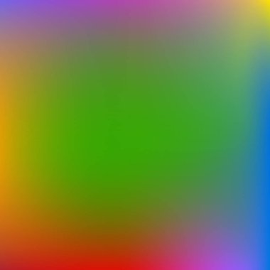 Degrade Mesh farklı renklerde boyanmış.