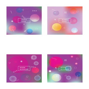 Bulanık desenler sihirli zemin.