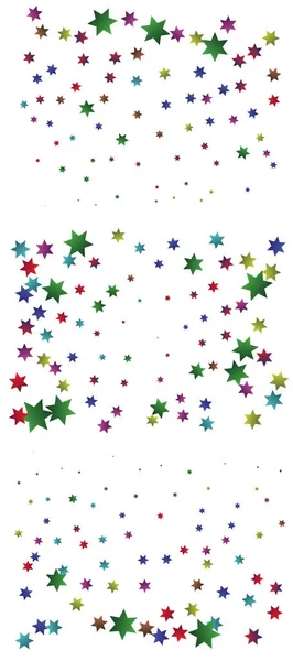Résumé étoiles tombantes pour les vacances . — Image vectorielle