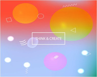 Serin ilginç düzenlenebilir çizim.