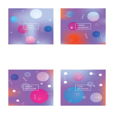 Renk deseninde modern konsept.