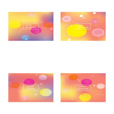 Renk deseninde modern konsept.