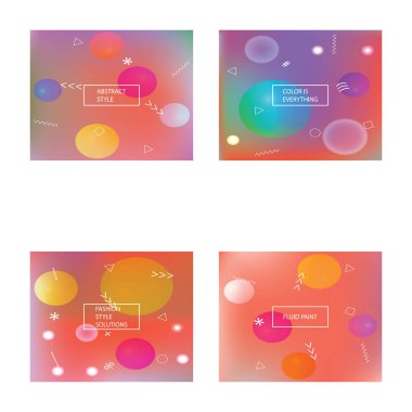 Renk deseninde modern konsept.