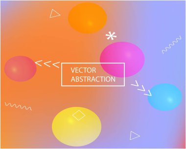 Renk deseninde modern konsept.