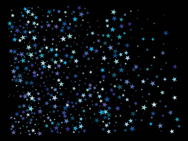 Confettis de chute festifs lumineux . — Image vectorielle