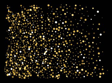 Renkli konfeti çevrelerinde düşen.