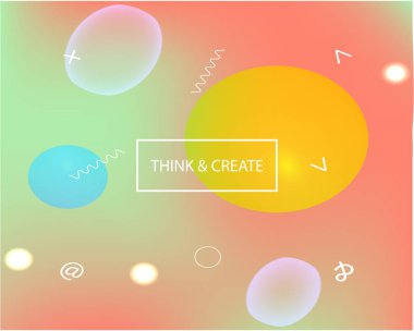 İlham verici renkli modern arka plan.