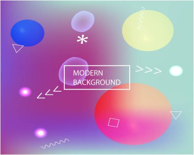 Yeni soyut renkli arka plan