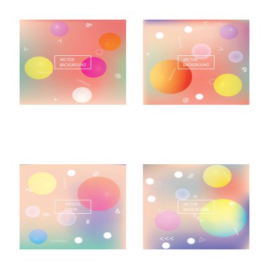 Yeni soyut renkli arka plan