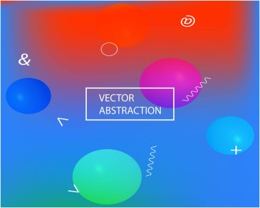 İlham verici renkli modern arka plan.