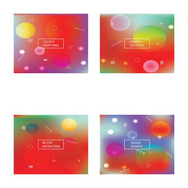 Yeni soyut renkli arka plan