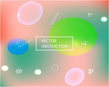 Yeni soyut renkli arka plan