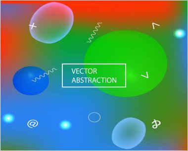 İlham verici renkli modern arka plan.