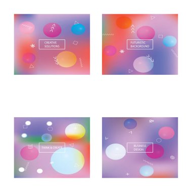 İlham verici renkli modern arka plan.