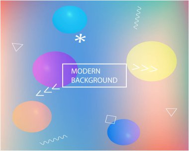 İlham verici renkli modern arka plan.