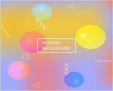 İlham verici renkli modern arka plan.