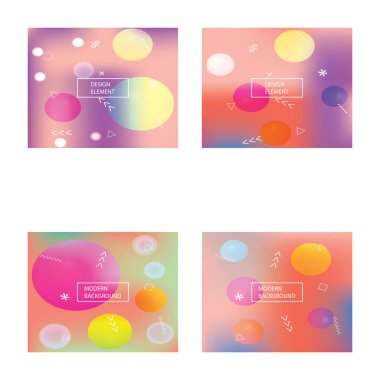 Yeni soyut renkli arka plan