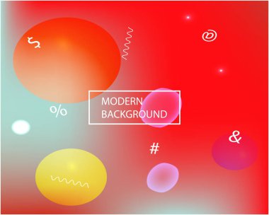 İlham verici renkli modern arka plan.