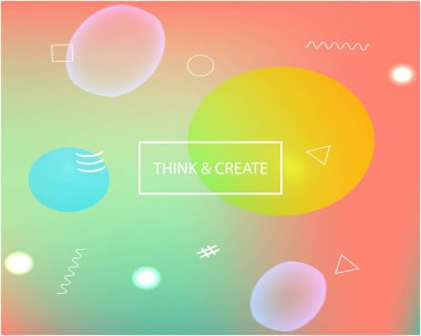 İlham verici renkli modern arka plan.