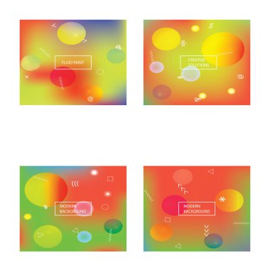 Degrade düz örgü arka plan.