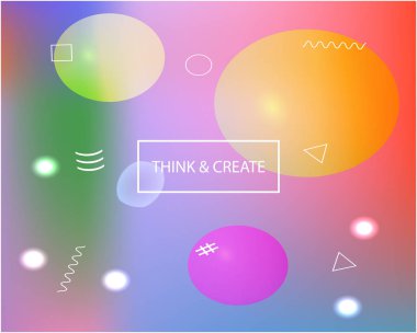 İlham verici renkli modern arka plan.