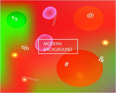 İlham verici renkli modern arka plan.