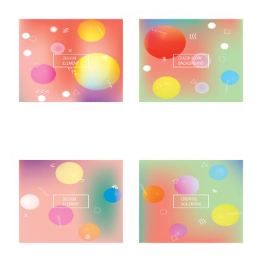 İlham verici renkli modern arka plan.