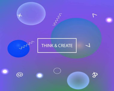 İlham verici renkli modern arka plan.