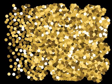 Renkli konfeti çevrelerinde düşen.