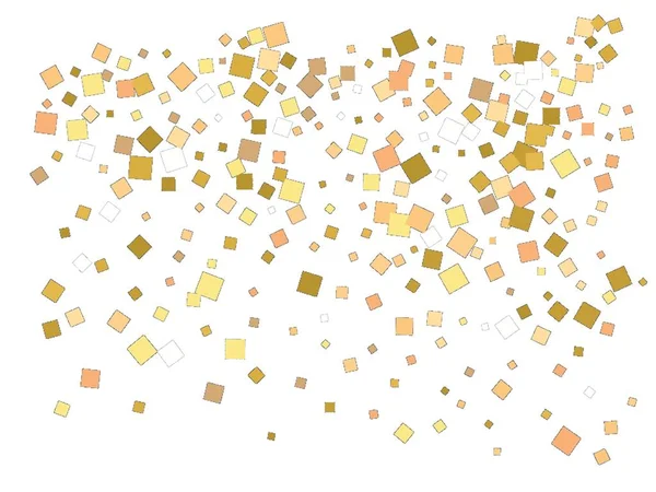 Nádherné barevné padající čtverce. — Stockový vektor