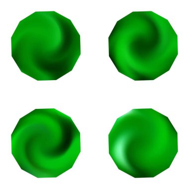 Çokgen bulanık arkaplan kiti.