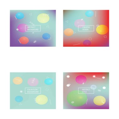 Degrade düz örgü arka plan.