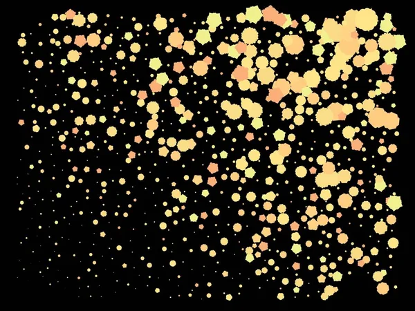 Jasny świąteczny spadek konfetti. — Wektor stockowy