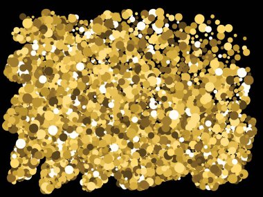 Parlak şenlikli düşen konfeti. Bölüm 10. Vektör illüstrasyonu.