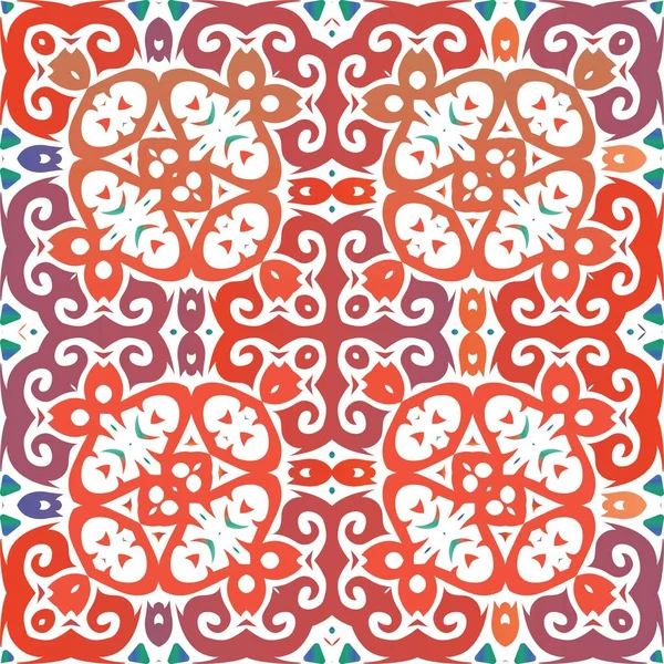 Cerâmica talavera ornamental mexicana . — Vetor de Stock