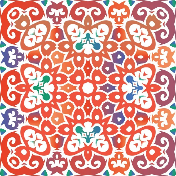 Céramique mexicaine antique talavera . — Image vectorielle