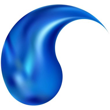 Yin veya yang şeklinde renkli bir geçmiş. Geleneksel orjinal doğu tarzı. Moda yumuşak renk simgesi. Mavi zarif ve etkili, pürüzsüz bulanık modern gradyan kapak.