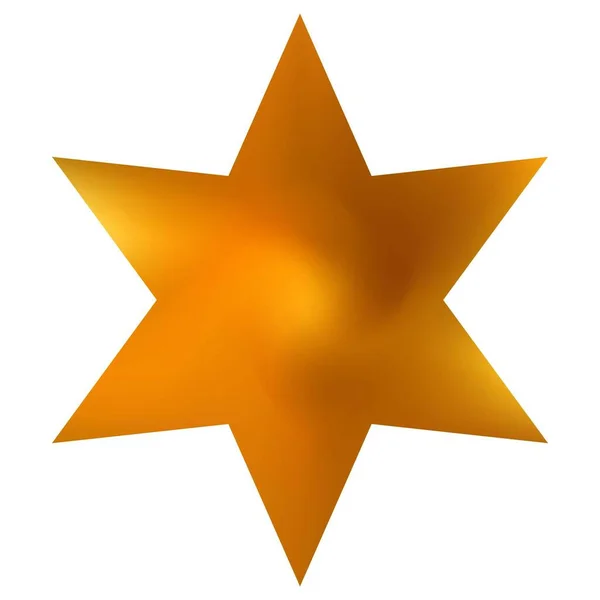 Fondo Borroso Forma Hexagrama Símbolo Religioso Sagrado Festivo Efecto Color — Vector de stock