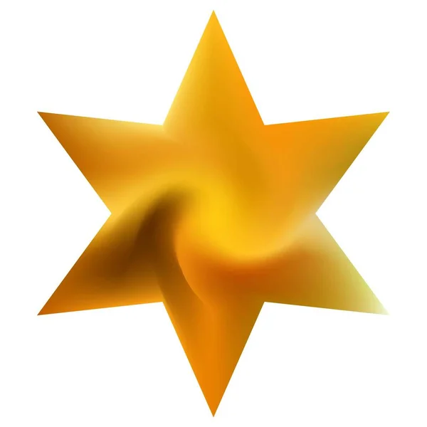 Fond Maille Sous Forme Hexagramme Symbole Religieux Sacré Décoratif Polygone — Image vectorielle