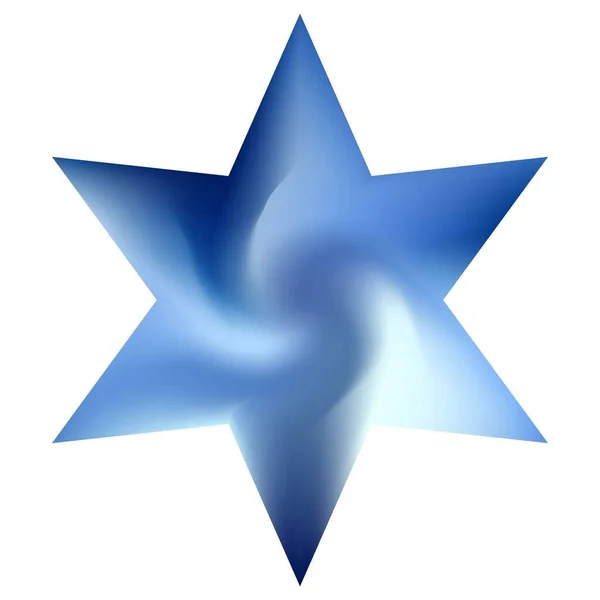 Pozadí Sítě Formě Hexagramu Tradiční Svatý Náboženský Symbol Moderní Šestiúhelník — Stockový vektor