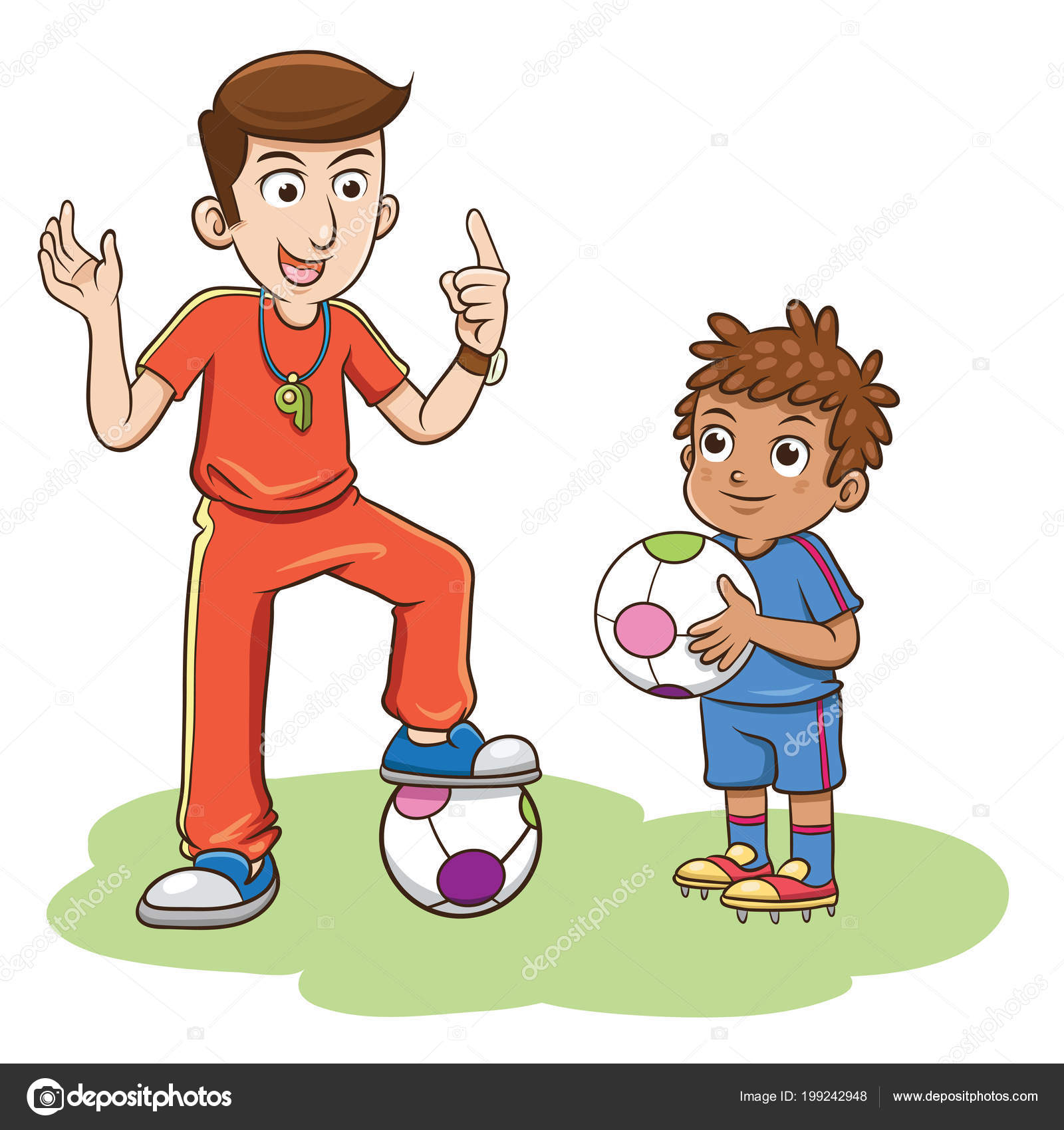Feelyou Tapeçaria de futebol infantil desenho animado tema