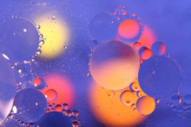 Doku kabarcık butters renk arka plan üzerinde