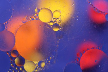 Doku kabarcık butters renk arka plan üzerinde