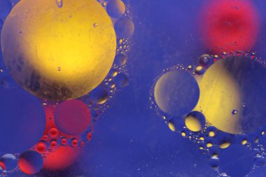 Doku kabarcık butters renk arka plan üzerinde