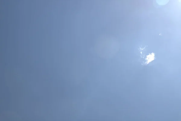 Wolke Auf Blauem Himmel — Stockfoto