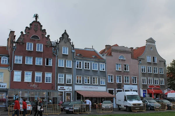 Arquitetura Arquitetura Cidade Velha Gdansk Polandure Cidade Velha Gdansk Polônia — Fotografia de Stock
